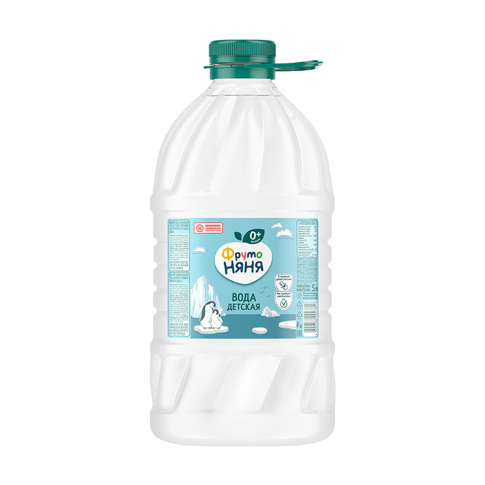 Детская питьевая вода "ФрутоНяня" 5 литров (2 шт)
