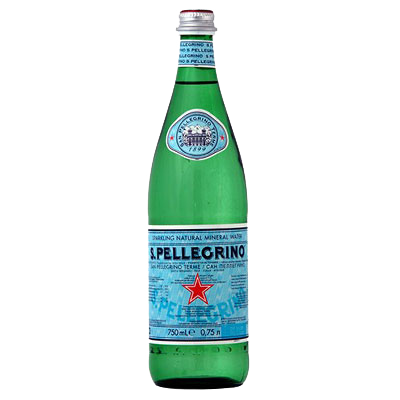 Минеральная вода "San Pellegrino/Сан Пеллегрино" 0,75 л. ст. Упаковка 15 шт.
