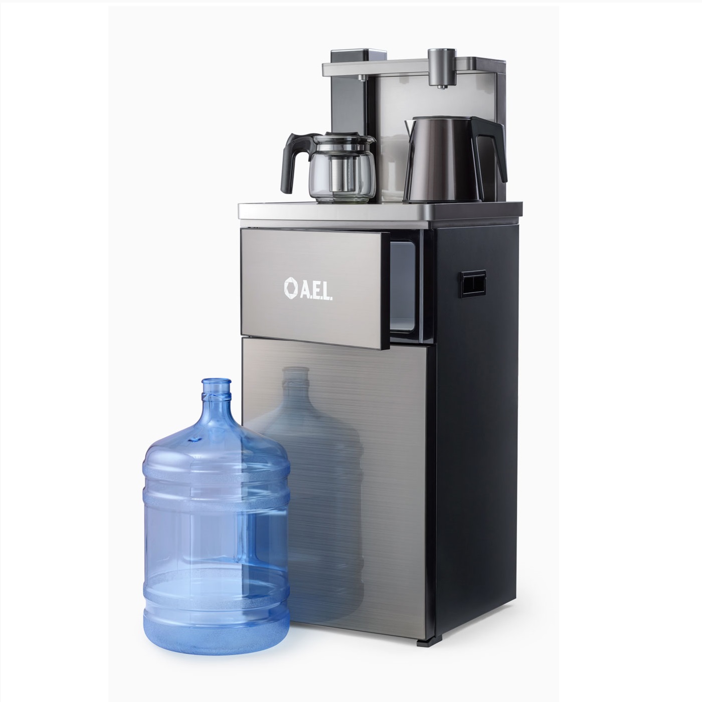 Кулер с чайным столиком Тиабар LD-AEL-52a coffee
