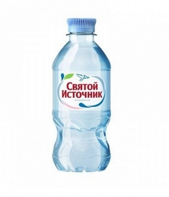 Вода "Святой Источник" 0,33 литра, негаз., ПЭТ, 12 шт. в уп. от магазина Одежда+