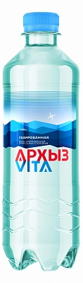 Вода "Архыз" 0.5 л., газ., ПЭТ, 12 шт. в уп