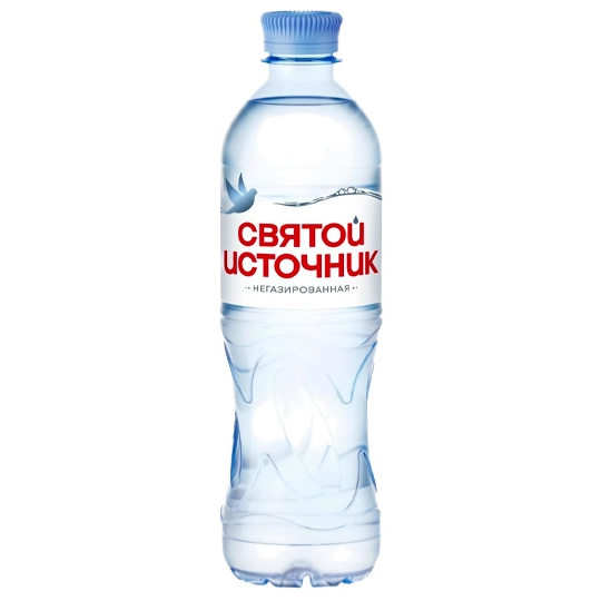 Вода "Святой Источник" 0.5 литра, без газа, пэт, 12 шт. в уп. от магазина Одежда+